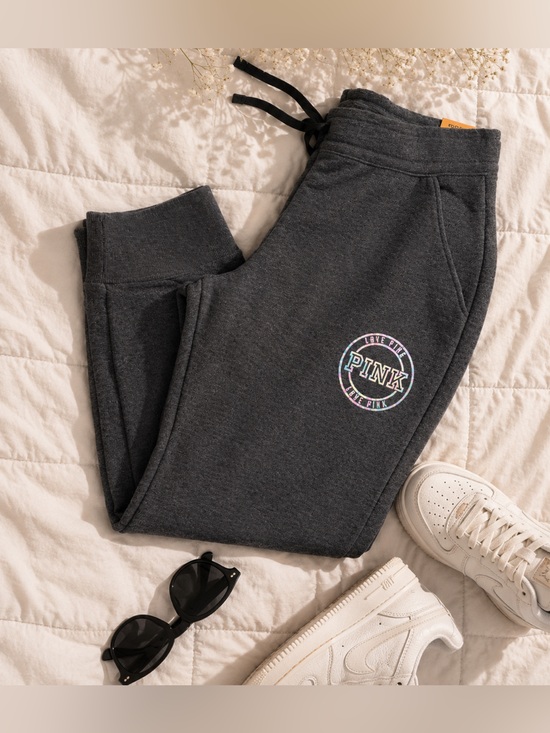 PINK Victoria's Secret Pants - PINK by Victoria’s Secret Skinny Jogger Sweatpants – Charcoal Gray | NWT